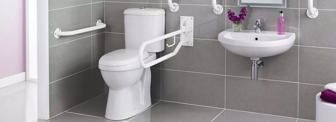 Modern Handicap Bathroom Solutions with Safety Features in North Port, FL